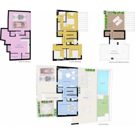 Sprzedaż - Nieruchomości - Dom szeregowy - Golf del Sur 2