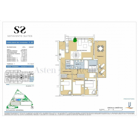 Sprzedaż - Nieruchomości - Apartment - La Tejita, Granadilla 1