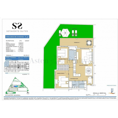 Sprzedaż - Nieruchomości - Apartment - La Tejita, Granadilla 1