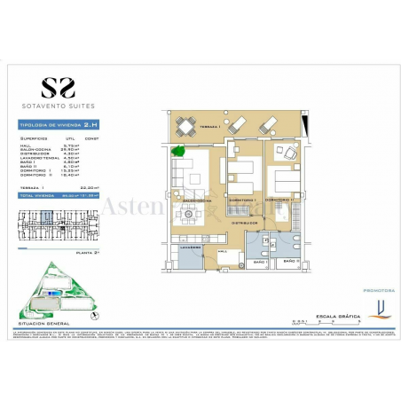 Sprzedaż - Nieruchomości - Apartment - La Tejita, Granadilla 1