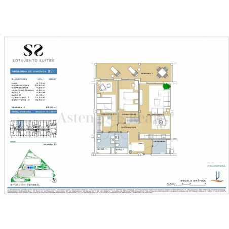 Sprzedaż - Nieruchomości - Apartment - La Tejita, Granadilla 1