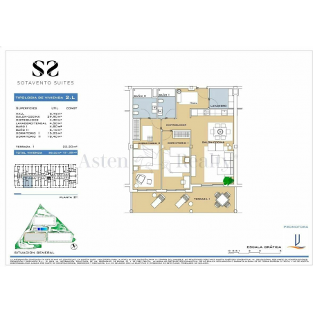 Sprzedaż - Nieruchomości - Apartment - La Tejita, Granadilla 1