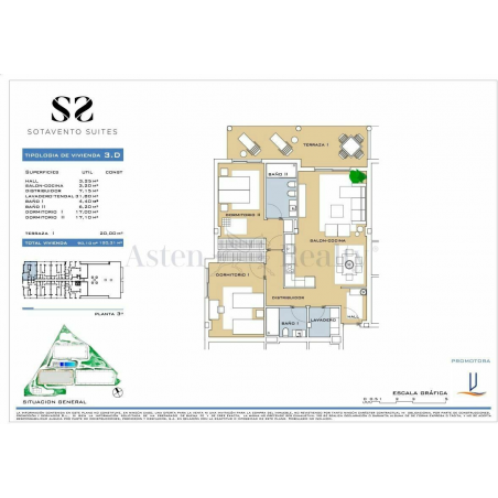 Sprzedaż - Nieruchomości - Apartment - La Tejita, Granadilla 1